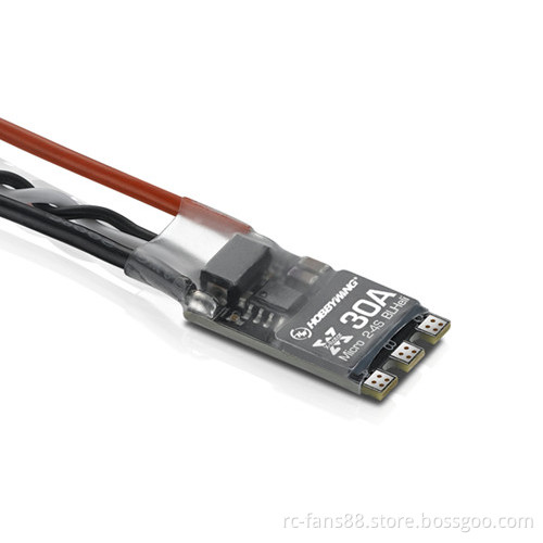 Hobbywing XRotor Micro BLHeli 30A 2-4S ESC Support OneShot125 w/ Wires for FPV Drones